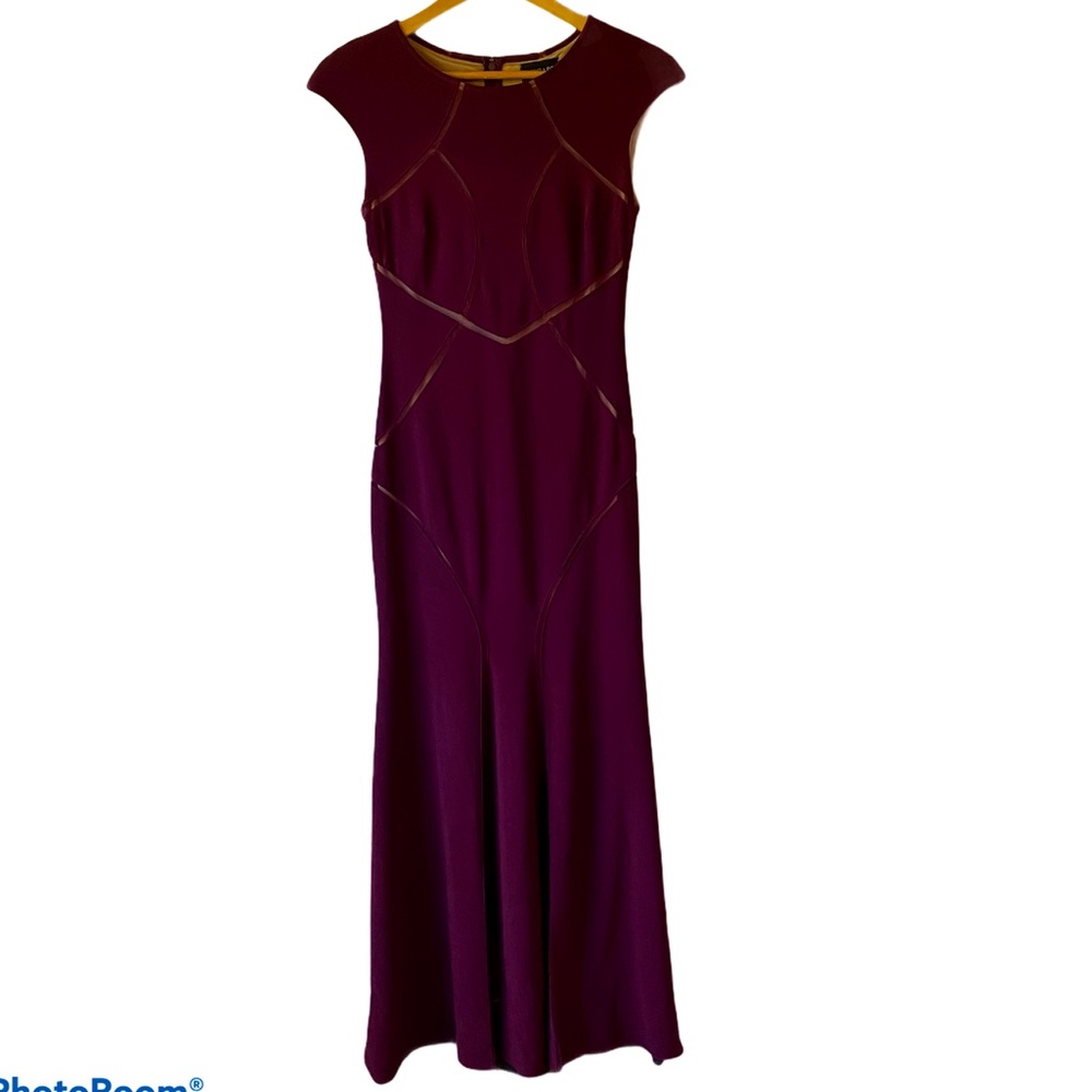 Xscape Purple/Red Long Gown Size 6